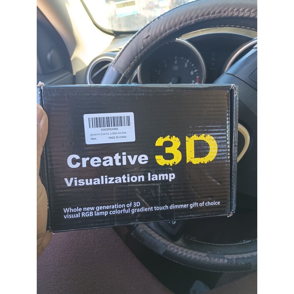 Creative 3D Visualization Lamp Visual RGB Lamp Colorful